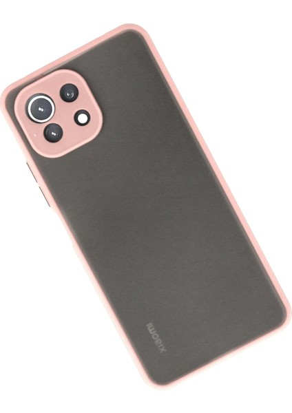 Xiaomi Mi 11 Lite Kılıf Montreal Silikon Kapak - Pembe Zrnet