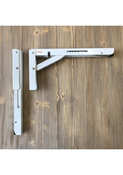 Hırdavat Katlanır Tekne Karananan Masa Ayağı 30CM 1 Takım Beyaz, Gürçay Hırdavat