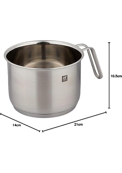 666501400 Sütlük 14CM, Gri
