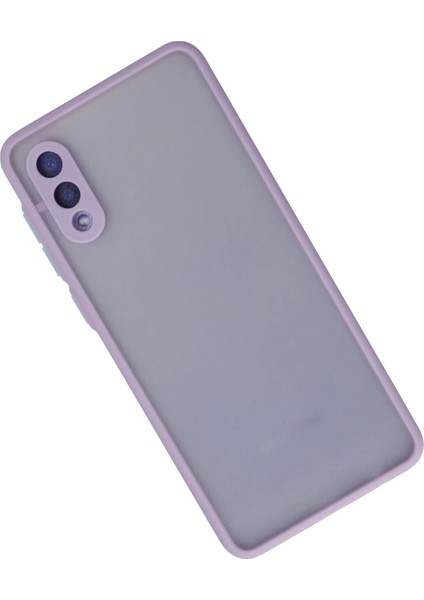 Samsung Galaxy A02 Kılıf Montreal Silikon Kapak - Mor Zrnet
