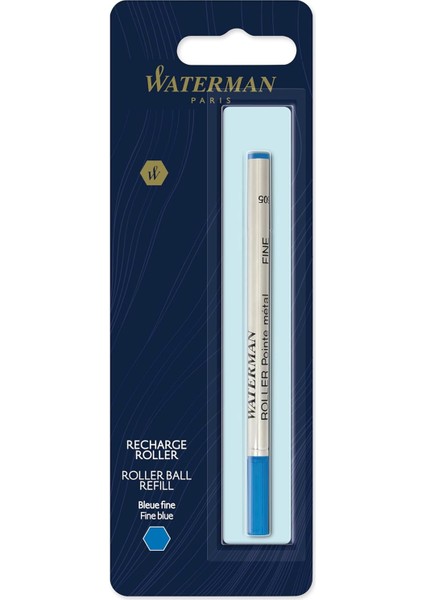 Roller Kalem Refill, Tekli Blister, Fine (F) Uç, Mavi - 1964018