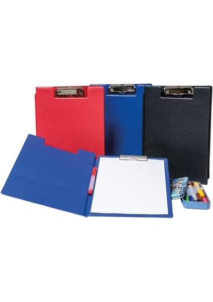 333S A4 Pvc Kapaklı Sekreter Tablası,sekreterlik,sekreter Bloknot,a4 Kapaklı Sekreterlik,siyah