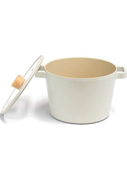 Fika Tencere Bej 22 cm