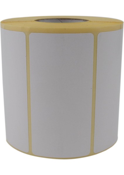 Etiketler , Hazır Al Hızlı Al Eko Termal Etiket 100MM x 50MM Ruloda 1000 Adet 40MM Kuka Çapında Direk Termal Transfer Etiketi