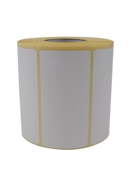 Etiketler , Hazır Al Hızlı Al Eko Termal Etiket 100MM x 50MM Ruloda 1000 Adet 40MM Kuka Çapında Direk Termal Transfer Etiketi