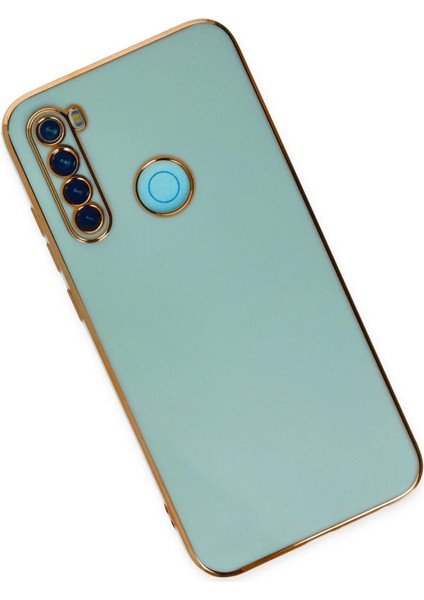 Xiaomi Redmi Note 8 Kılıf Volet Silikon - Açık Yeşil Zrnet