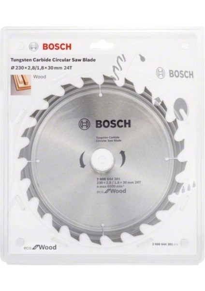 Professional Accessories Eco For Wood Circular Saw Blade