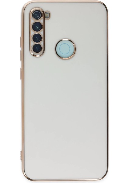 Xiaomi Redmi Note 8 Kılıf Volet Silikon - Beyaz Zrnet