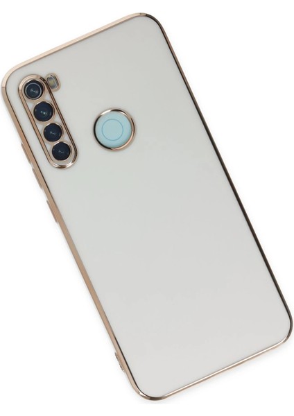Xiaomi Redmi Note 8 Kılıf Volet Silikon - Beyaz Zrnet