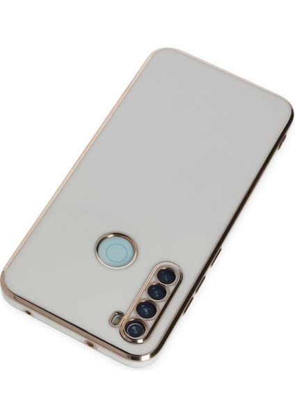 Xiaomi Redmi Note 8 Kılıf Volet Silikon - Beyaz Zrnet