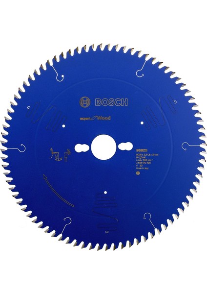 Expert For Wood 250 * 30 mm 80 Diş