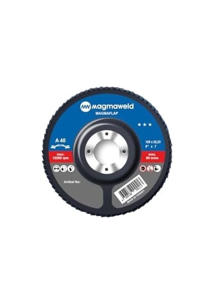Magmaflap 40 Kum-Ao 125X22 mm 10 Adet