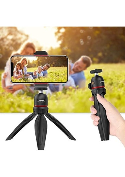 Mt-17 Masaüstü Vlog Tripod, Siyah