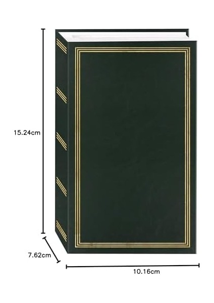 Photo Albums (Huntergreen) - 3-Ring 504 Pockets Hold 4x6 S, Hunter Green