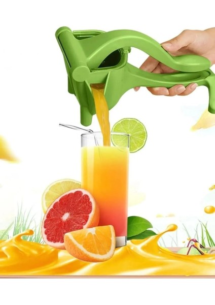 Pratik Manuel Meyve Sıkacağı Plastik Narenciye Limon Portakal Nar Sıkacağı