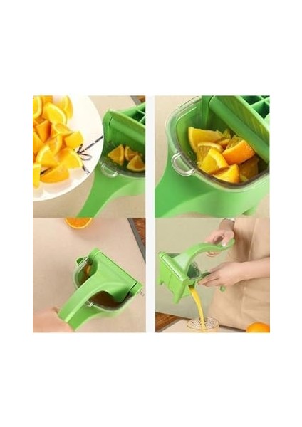 Pratik Manuel Meyve Sıkacağı Plastik Narenciye Limon Portakal Nar Sıkacağı