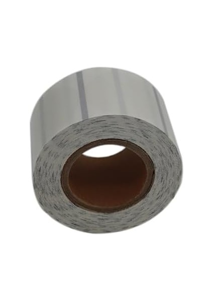Şeffaf Termal Rulo Etiket 40MM x 40MM Çap Ruloda 500 Adet