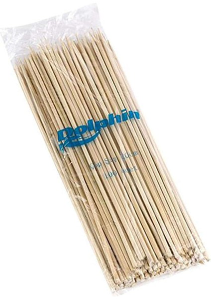 At Market Dolphin Bambu Çöp Şiş 20CM x 2,5 mm 100'LÜ