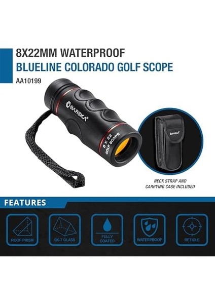 Blueline 8X22 Golfscope El Dürbünü