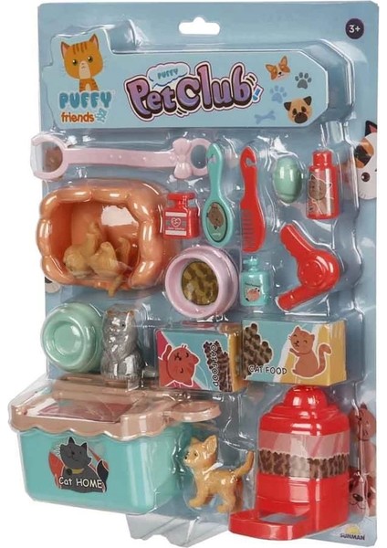 S01004374 Oyun Set Kedi Bakım Set 2A. 2r -Sun