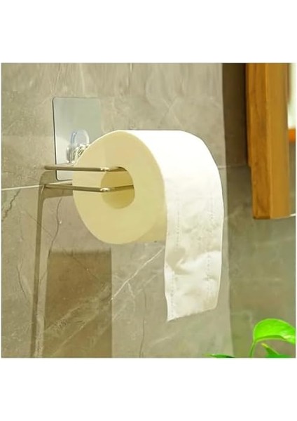 Kağıdı Tutacağı - Paslanmaz Çelik, Kağıt Havlu Tutacak, Lavabo ve Mutfak Kullanımına Uygun, Duvar Montajlı Şık Tasarım