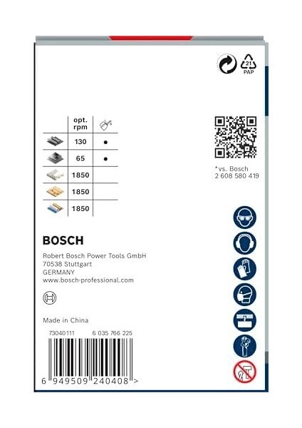 1 x Pro Multi Material Power Change Plus Delik Testeresi (Yumuşak Ahşap, Alçıpan Duvar Için, Ø 65 Mm, Profesyonel Aksesuar, Matkap/tornavida Için)