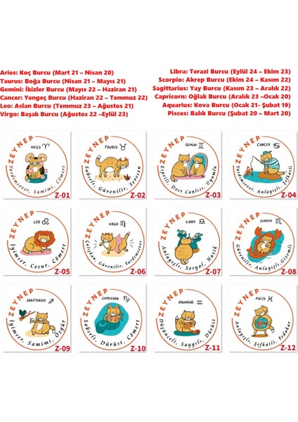 Doğum Günü Burç Temalı Kutular, Doğum Günü Hediyeleri Z1 Serisi fiyatları