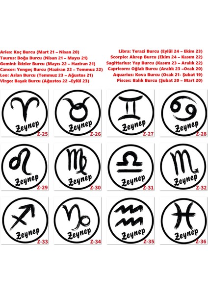 Doğum Günü Burç Temalı Kutular, Doğum Günü Hediyeleri Z1 Serisi fırsatları