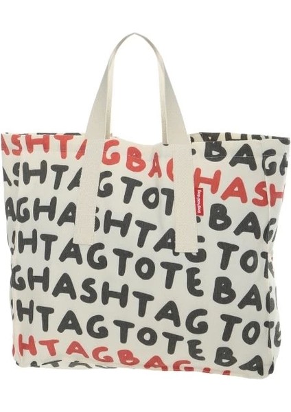 Baghashtag Totebaghashtag Baskılı Bez Çanta