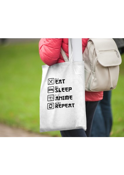 Anime Komik Bez Çanta 35X40CM - Anime Çanta - Tote Bag - Sevimli Çanta fiyatları