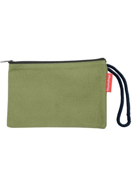 Baghashtag Yeşil Clutch Bez Çanta