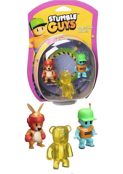 Pmı SG2220 Stumble Guys Figür Seti 3lü -Necotoys