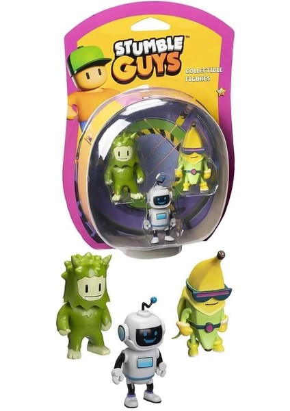 Pmı SG2220 Stumble Guys Figür Seti 3lü -Necotoys
