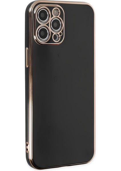 iPhone 12 Pro Kılıf Parlak Tasrım Kamera Korumalı Ultra Yumuşak Esnek A+ Kalite Kapak