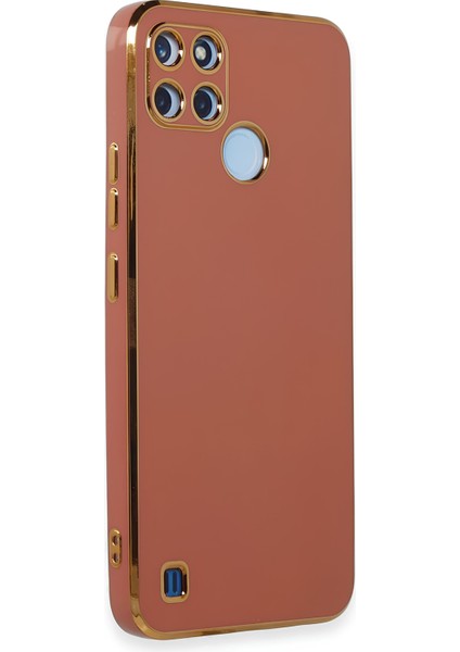 Realme C21Y Kılıf Parlak Tasrım Kamera Korumalı Ultra Yumuşak Esnek A+ Kalite Kapak