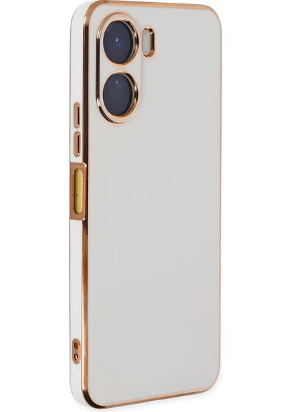 Vivo Y16 Kılıf Parlak Tasrım Kamera Korumalı Ultra Yumuşak Esnek A+ Kalite Kapak