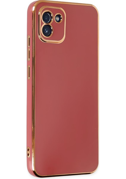 Samsung Galaxy A03 Kılıf Parlak Tasrım Kamera Korumalı Ultra Yumuşak Esnek A+ Kalite Kapak