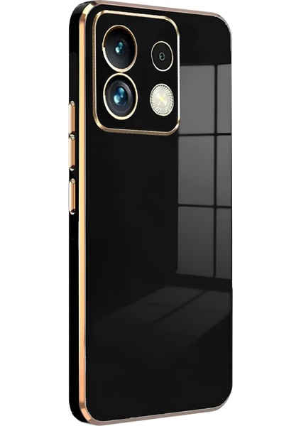 Xiaomi Poco M6 Pro 4g Kılıf Parlak Tasrım Kamera Korumalı Ultra Yumuşak Esnek A+ Kalite Kapak
