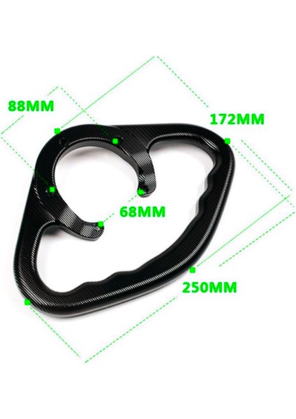 Depo Üstü Artçı Tutamak Siyah Yamaha MT25 R25 MT07 MT09 MT10 fiyatları