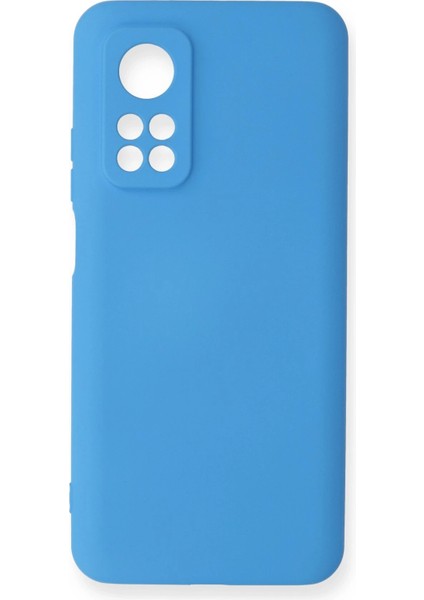 Xiaomi Mi 10T Kılıf Nano Içi Kadife Silikon - Mavi Ynsmr