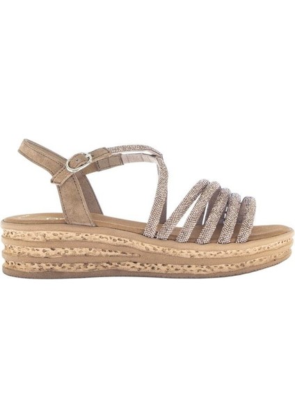 Best Fitting Platformlu Ince Bantlı Sandalet 64.555