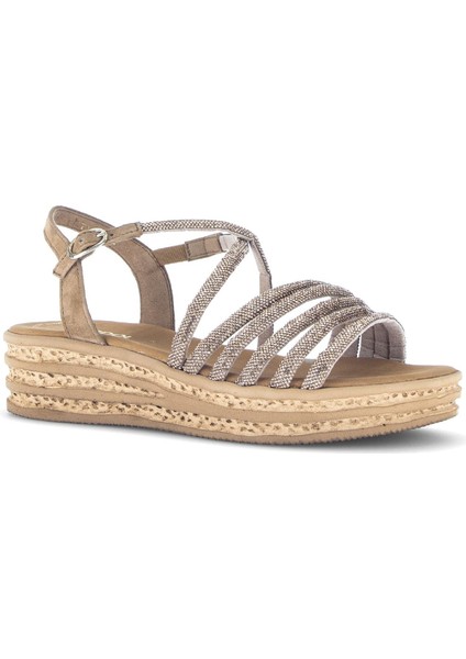 Best Fitting Platformlu Ince Bantlı Sandalet 64.555