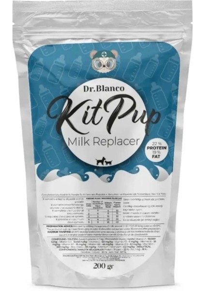 Ps Yavru Kedi & Köpekler Için Anne Sütü Tozu 200GR