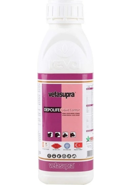 Vetasupra Depolife Likit Comfort Verim Artırıcı Hayvan Yem Katkı Maddesi - 1 kg -5 kg - 20 kg
