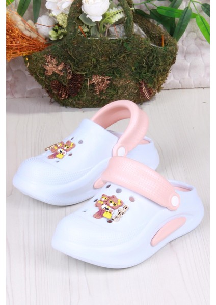 E468 Bella Mavi Pudra Eva Malzeme Sabo Doktor Medikal Aşçı Günlük Burnu Kapalı Terlik fırsatları