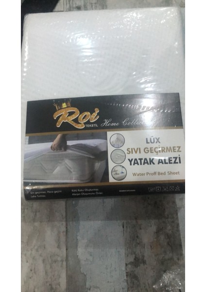 Pamuklu Su Sıvı Geçirmez Lastikli Alez 180 x 200