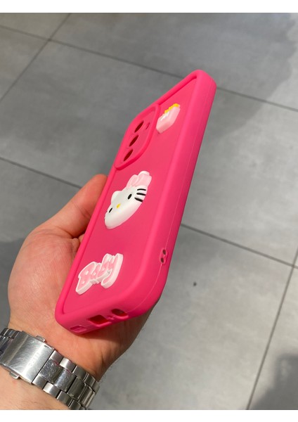 Samsung Galaxy A14 Uyumlu Hello Kitty Figürlü Koruyucu Silikon Kılıf modelleri