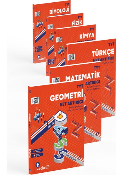 Sayısal Pass Tyt Net Artırıcı Seti - 6 Kitap Bir Arada