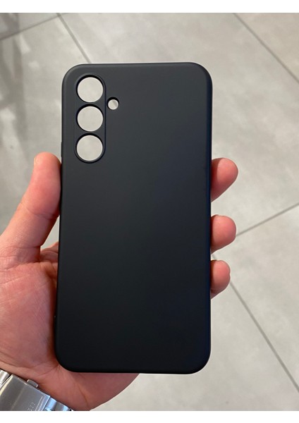Samsung Galaxy A54 Uyumlu Içi Kadife Lansman Silikon Kılıf