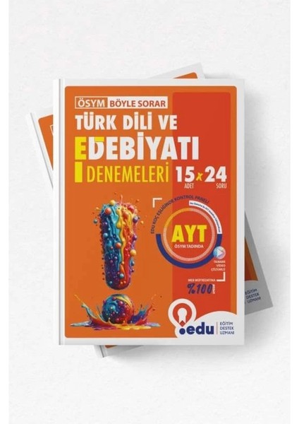 Edu Yayınları Ösym Böyle Sorar Ayt Edebiyat Denemeleri